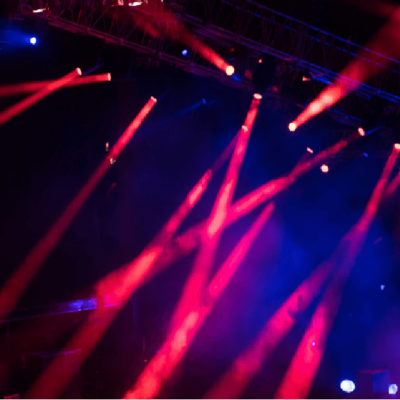 ムービングライト　LED照明